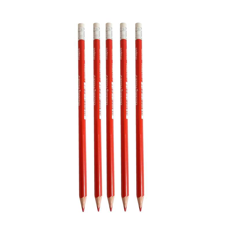 مداد قرمز مپد مدل Checking Pencil بسته 5 عددی مداد قرمز مپد مدل Checking Pencil بسته 5 عددی