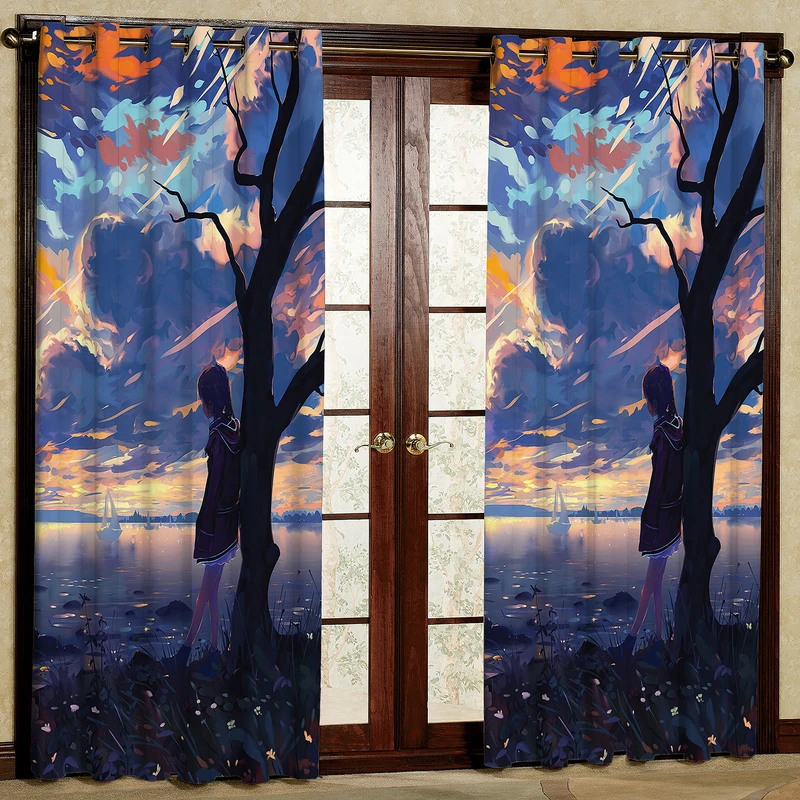  پرده مدل مخمل پانچی کد 2376 سایز 140x280 سانتی متر