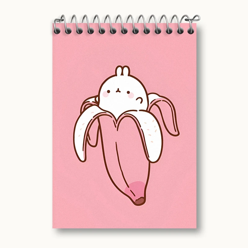 دفتر یادداشت 50 برگ خندالو طرح خرگوش کیوت کد N4873