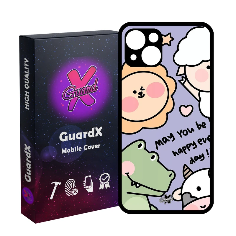 کاور گارد ایکس طرح Cute مدل Glass10567 مناسب برای گوشی موبایل اپل iPhone 13