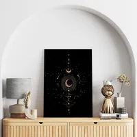تابلو شاسی مدل ماه و ستاره کد S130010