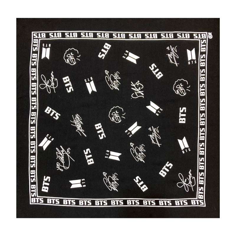 دستمال سر و گردن مدل BTS G05