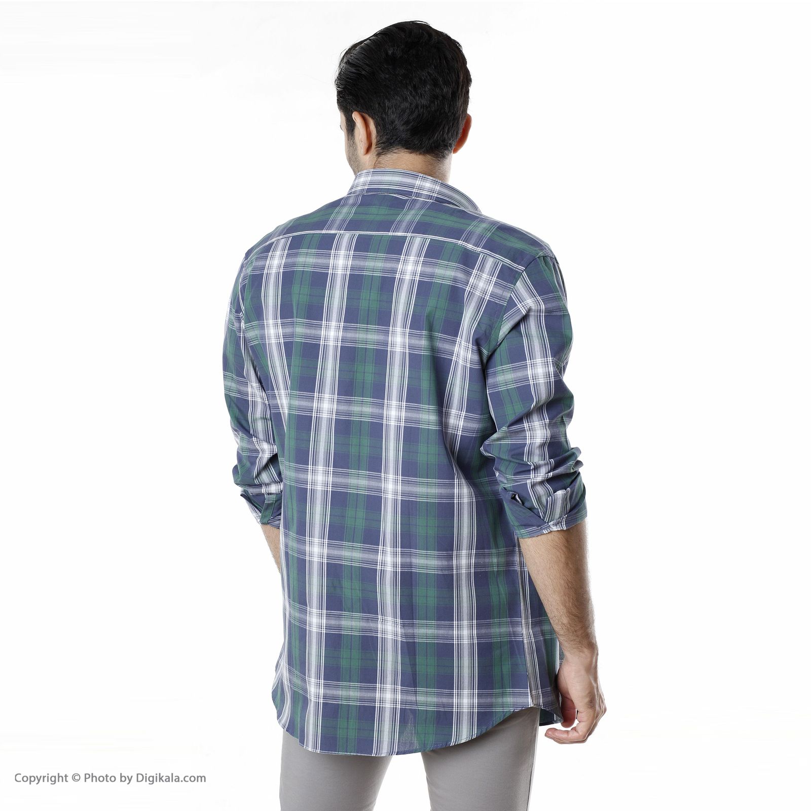 پیراهن آستین بلند مردانه اکزاترس مدل I012024286360004-286 -  - 7