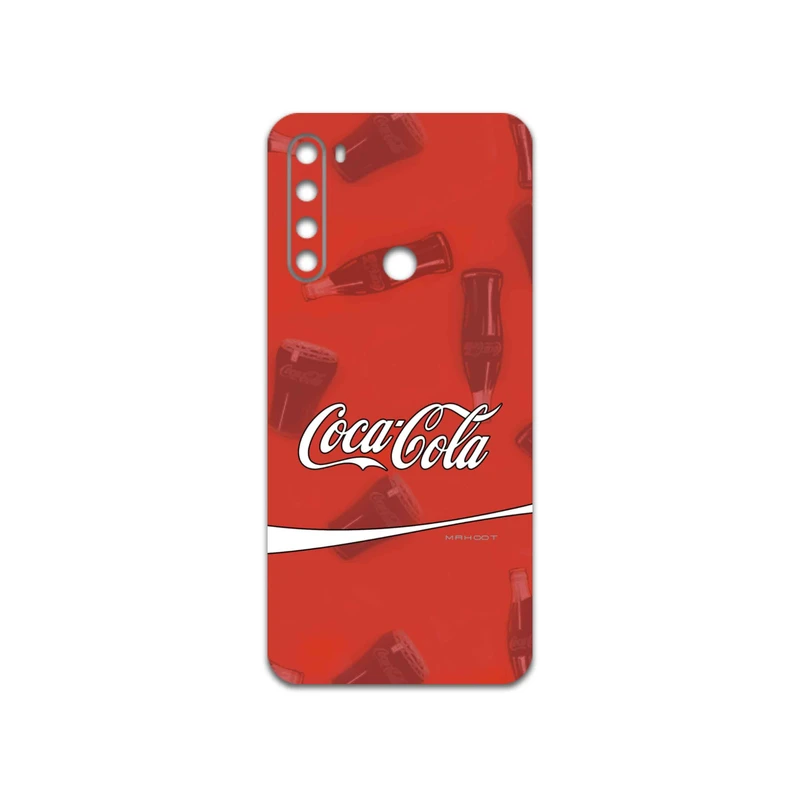 برچسب پوششی ماهوت مدل Coca-Cola-Logo مناسب برای گوشی موبایل شیائومی Redmi Note 8 2021