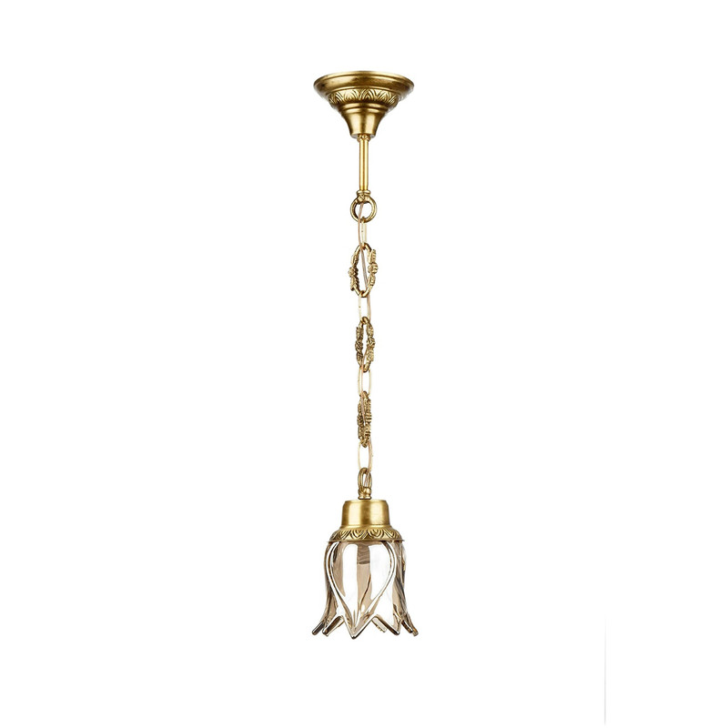 چراغ آویز  یک شعله چشمه نور کد C2773/1