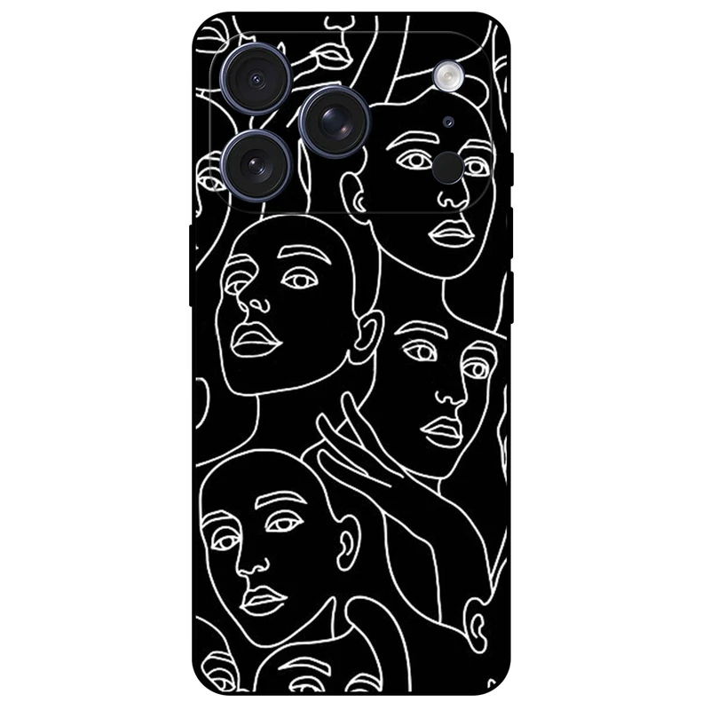 کاور مگافون طرح دخترانه مدل 7762 مناسب برای گوشی موبایل اپل iPhone 17 Pro