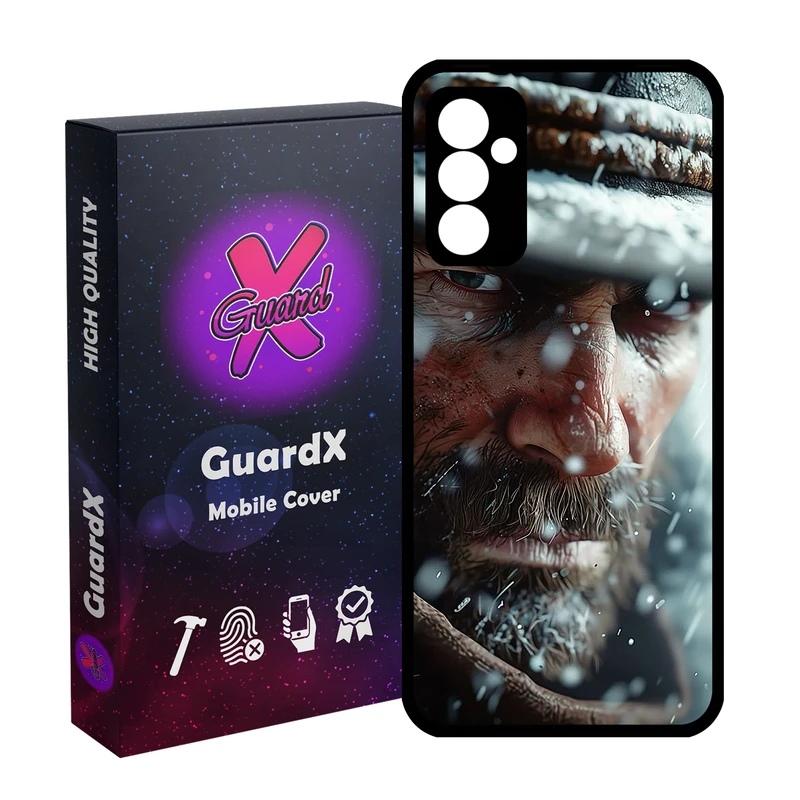 کاور گارد ایکس طرح Red Dead Redemption مدل Glass10736 مناسب برای گوشی موبایل سامسونگ Galaxy A55 / A55 5G