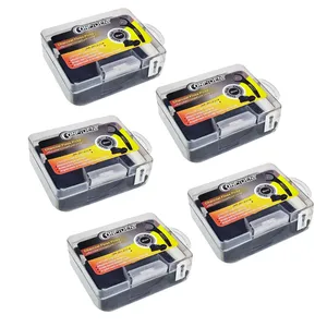 نخ دندان کانفیدنت مدل Charcoal- Dual پنج بسته 30 عددی