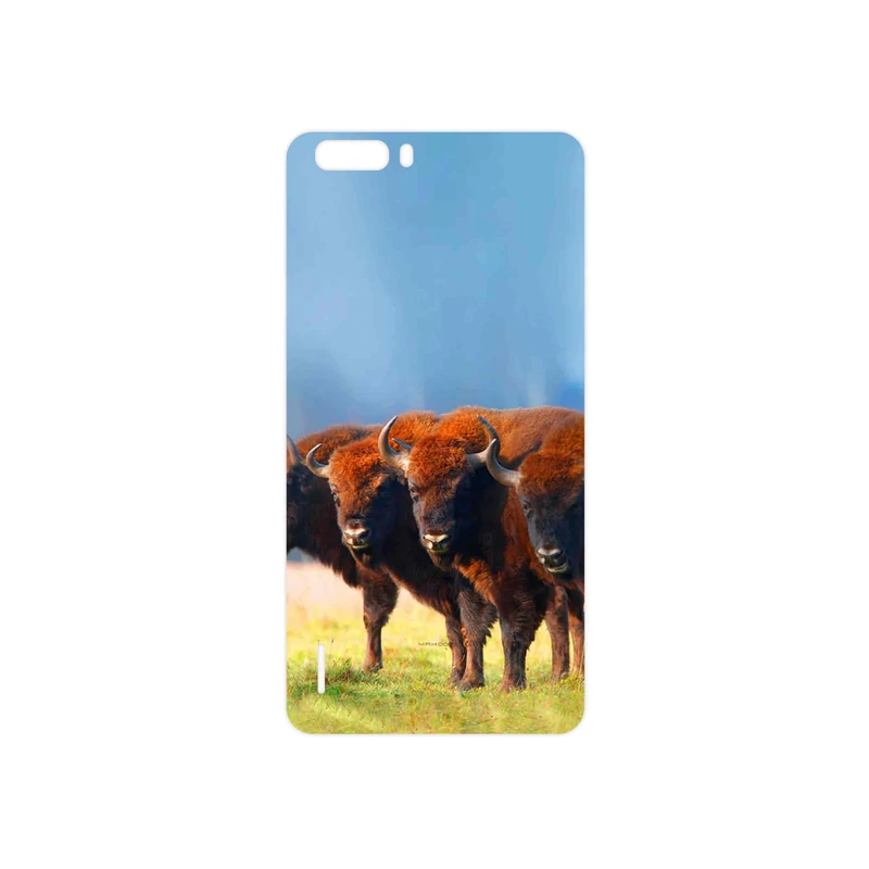 برچسب پوششی ماهوت مدل Buffalo مناسب برای گوشی موبایل آنر 6 Plus