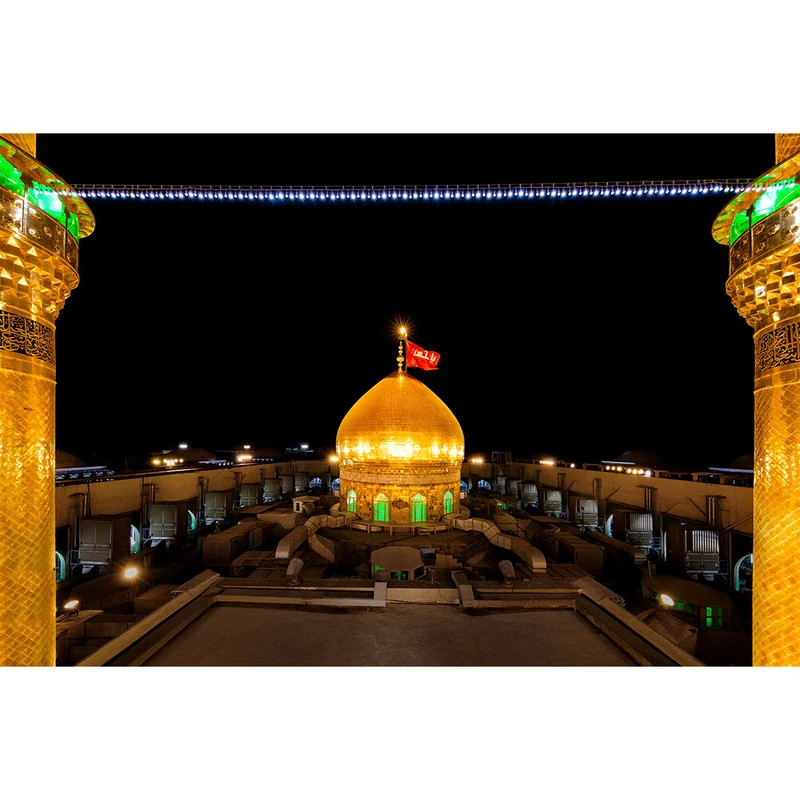 تابلو شاسی مدل کربلا حرم مطهر امام حسین (ع) کد 19