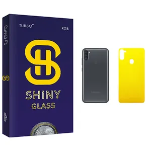 Atouchbo Shiny Glass Back Protector For Samsung سامسونگ Galaxy A11