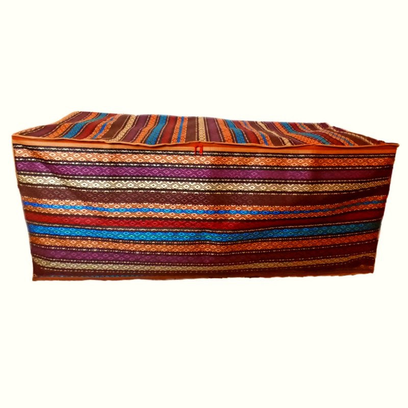 باکس رختخواب کالامیر مدل بقچه جاجیم کد 8 باکس رختخواب کالامیر مدل بقچه جاجیم کد 8
