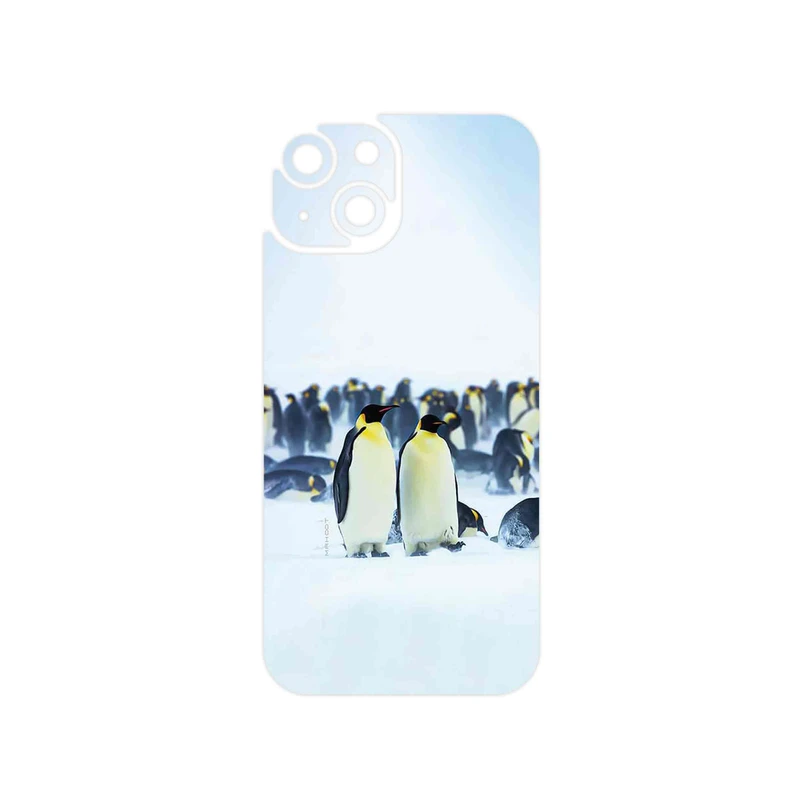 برچسب پوششی ماهوت مدل Penguin مناسب برای گوشی موبایل اپل iPhone 15