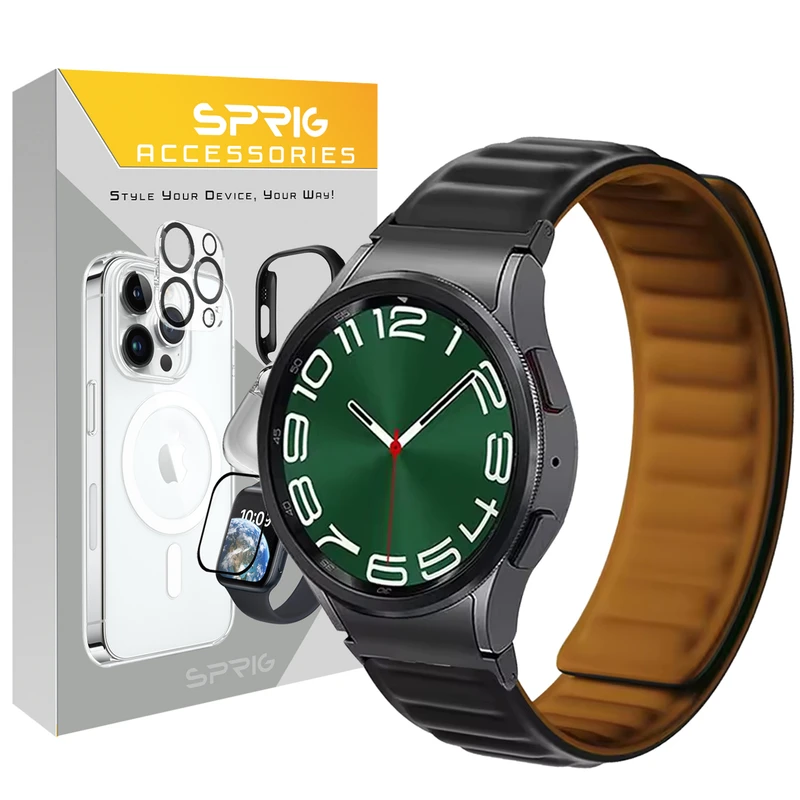 بند اسپریگ مدل Magnetic Loop ORG مناسب برای ساعت هوشمند سامسونگ Galaxy Watch 5 40mm / watch 5 44mm
