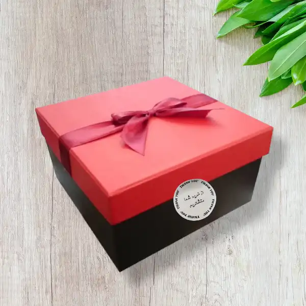 برچسب طرح تشکر از خرید کد TC1 بسته 100 عددی