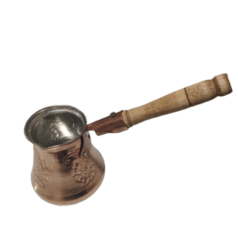 قهوه جوش مسی مدل طرح دار کد 1