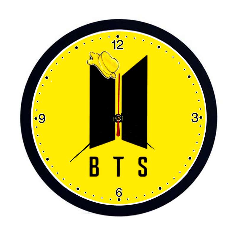 ساعت دیواری مدل bts کد s-152