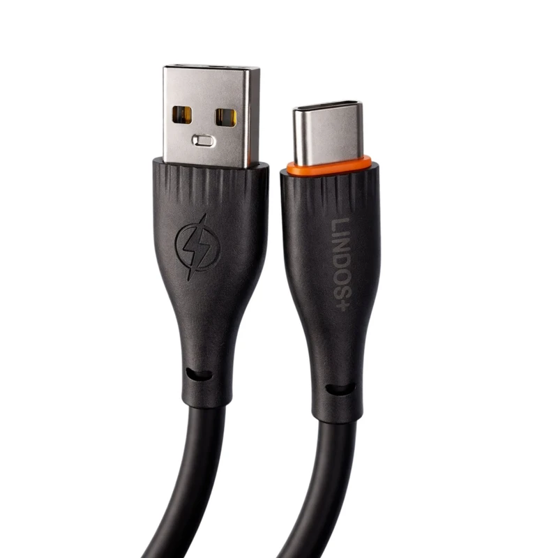کابل تبدیل USB به USB-C لیندوس پلاس مدل Galaxy-A30 با طول ۱ متر