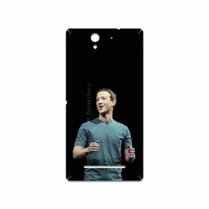 MAHOOT Mark Zuckerberg Cover Sticker for Sony Xperia C3 Dual