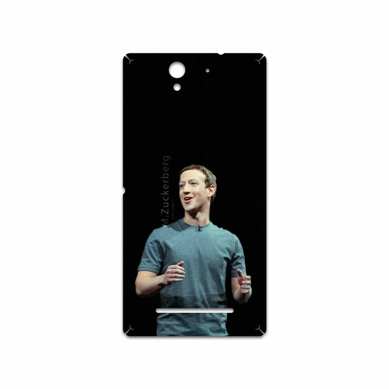 برچسب پوششی ماهوت مدل Mark Zuckerberg مناسب برای گوشی موبایل سونی Xperia C3 Dual