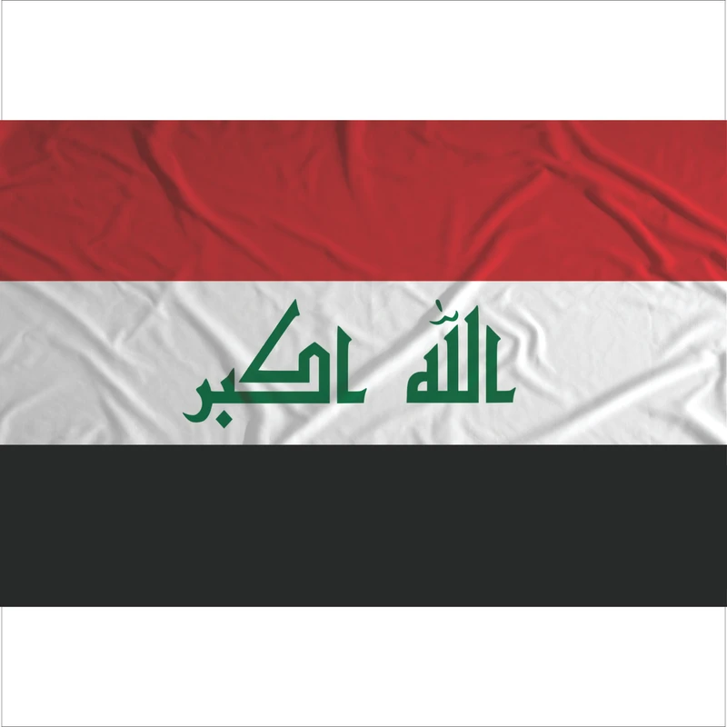 پرچم طرح عراق مدل 135