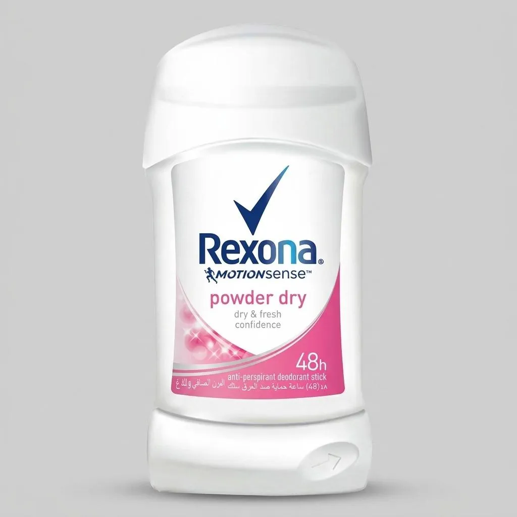 استیک ضد تعریق زنانه رکسونا مدل powder dry وزن 45 گرم
