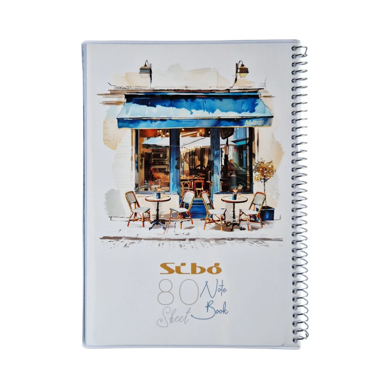 دفتر مشق 80 برگ مدل M 31/2 کافه
