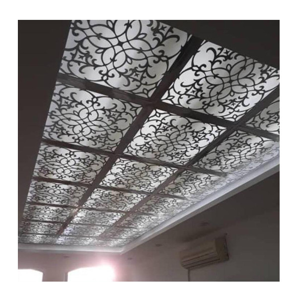 تایل سقفی فکرفردا کد 1202 سایز 59.5x59.5 سانتی متر بسته 4 عددی تایل سقفی فکرفردا کد 1202 سایز 59.5x59.5 سانتی متر بسته 4 عددی