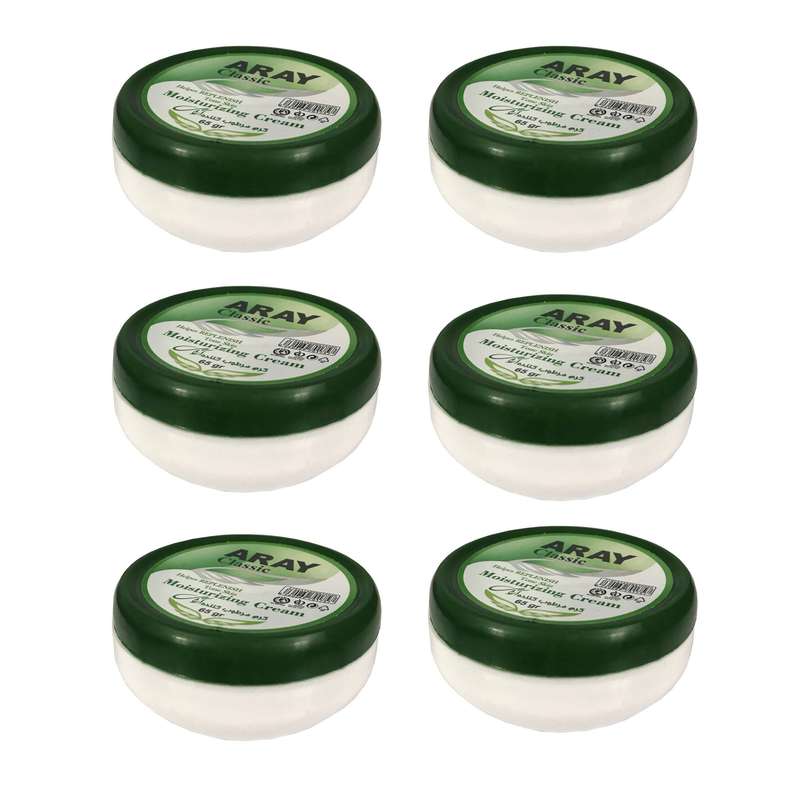 کرم مرطوب کننده آرای مدل 001 حجم 65 میلی لیتر مجموعه 6 عددی