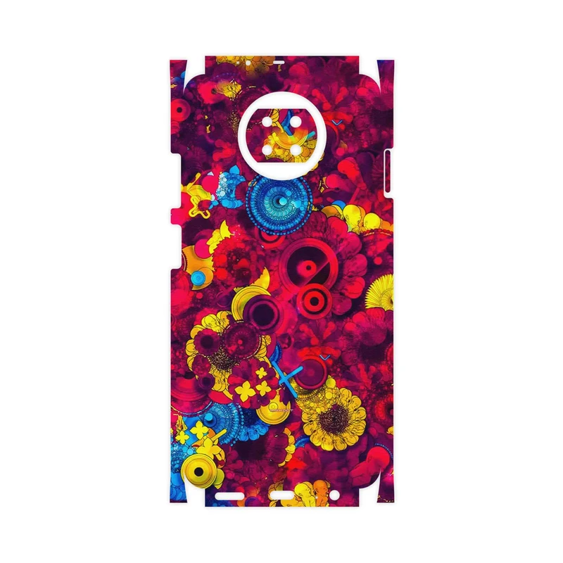 برچسب پوششی ماهوت مدل Vector Flower Garden Digital Art-FullSkin مناسب برای گوشی موبایل شیائومی Redmi Note 9T