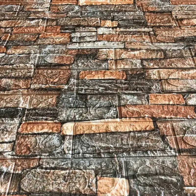 دیوارپوش مدل فومی AS04 بسته 7 عددی