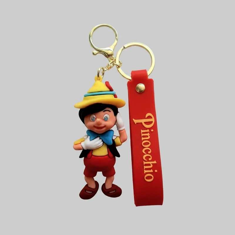 جاکلیدی فانتزی شخصیت کارتونی پینوکیو سیلیکونی  مدل DKP_02