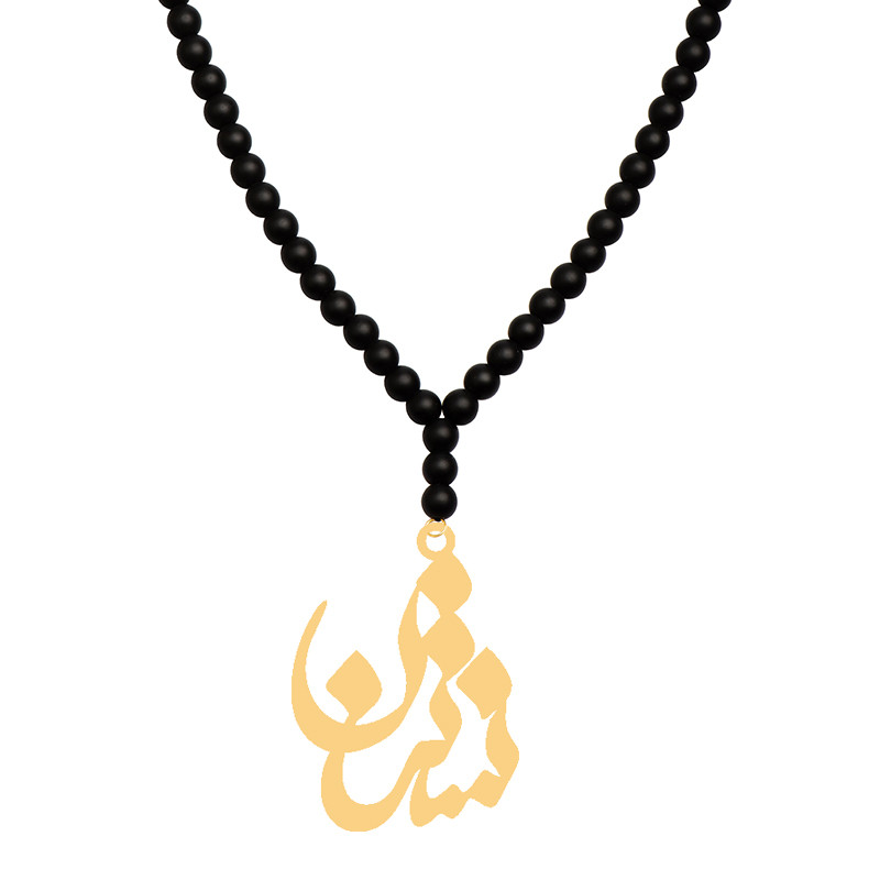 گردنبند طلا 18 عیار زنانه کرابو طرح نسترن مدل Kr71449