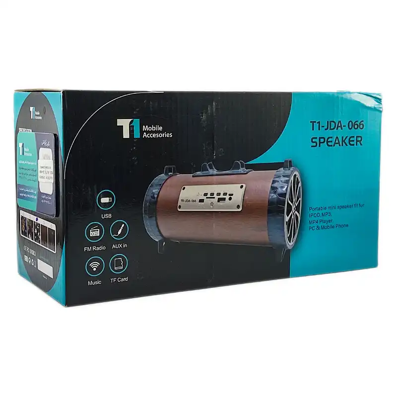 اسپیکر بلوتوثی قابل حمل تی وان طرح کهکشان مدل JDA-066