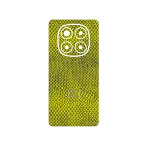 MAHOOT Yellow Snake Skin Cover Sticker for Xiaomi Redmi Note 14 Pro 4G