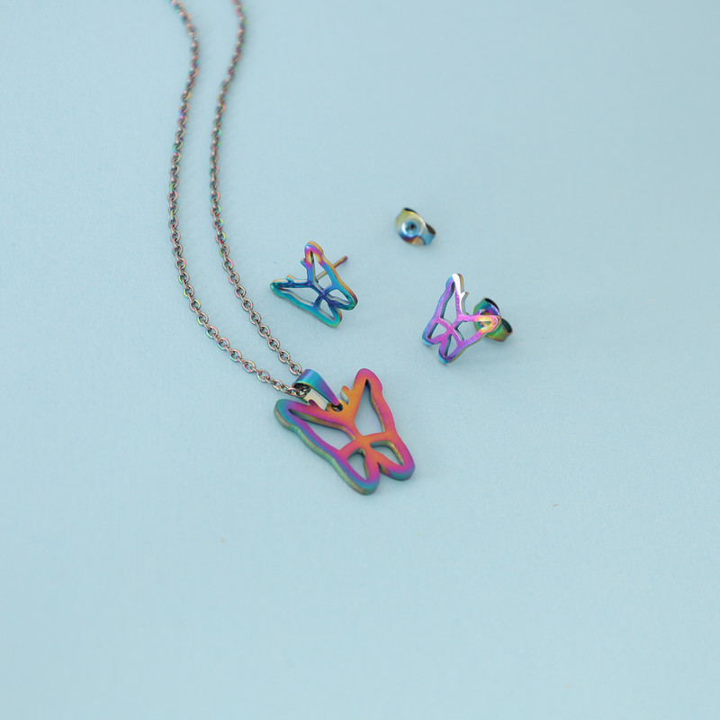 نیم ست زنانه ماصرم مدل پروانه کد NS7007 نیم ست زنانه ماصرم مدل پروانه کد NS7007