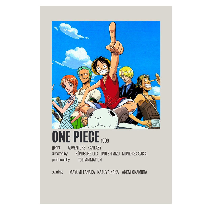پوستر مدل وان پیس One piece کد 391