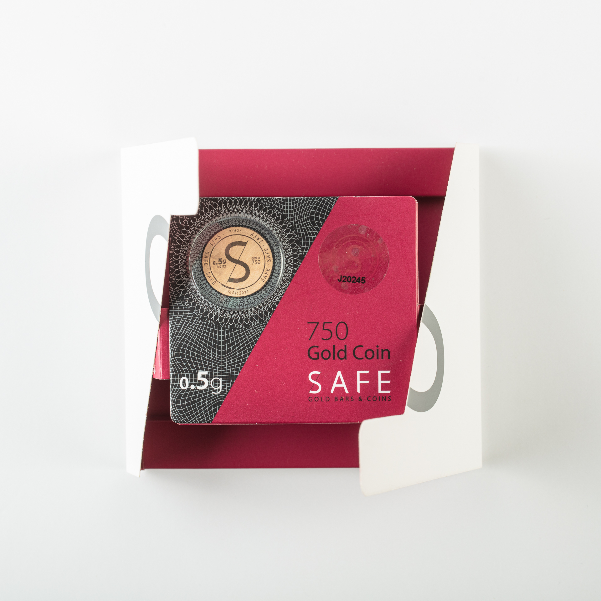 شمش طلا 18 عیار طلای سیف مدل H3.5 مجموعه 3 عددی