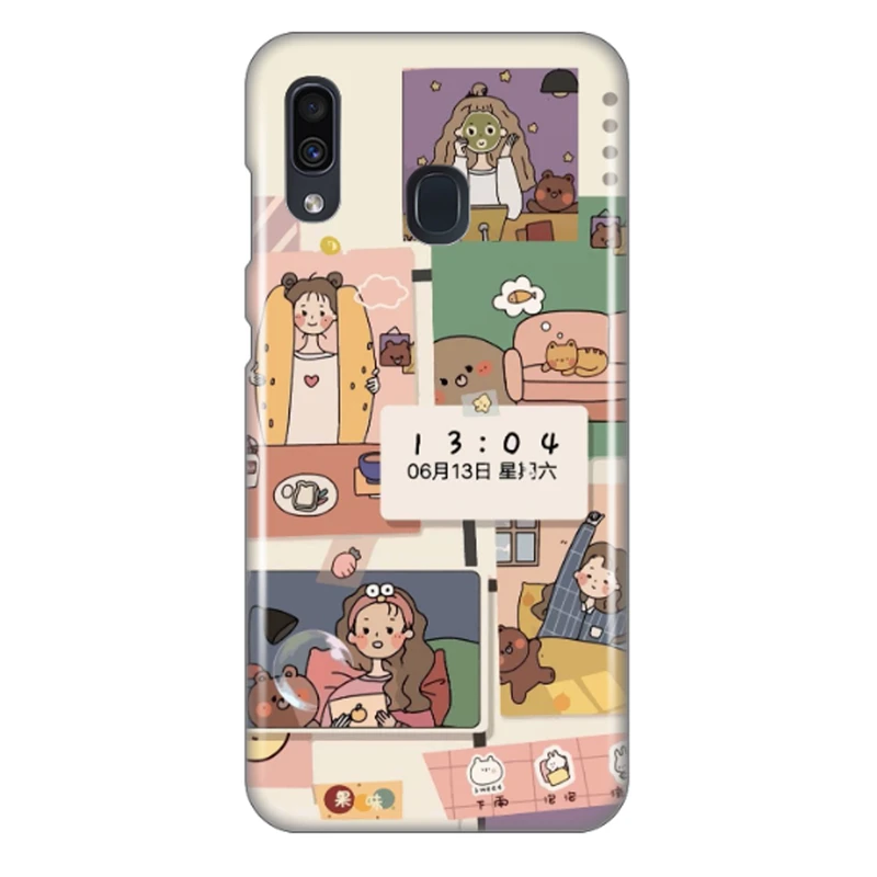 کاور طرح دخترانه کد DIMO-040 مناسب برای گوشی موبایل سامسونگ Galaxy A30 / Galaxy A20
