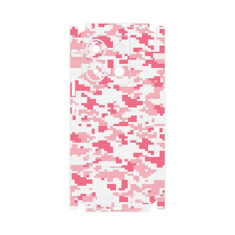 برچسب پوششی ماهوت مدل Army_Pink_Pixel-FullSkin مناسب برای گوشی موبایل شیائومی Redmi Note 13 Pro 5G