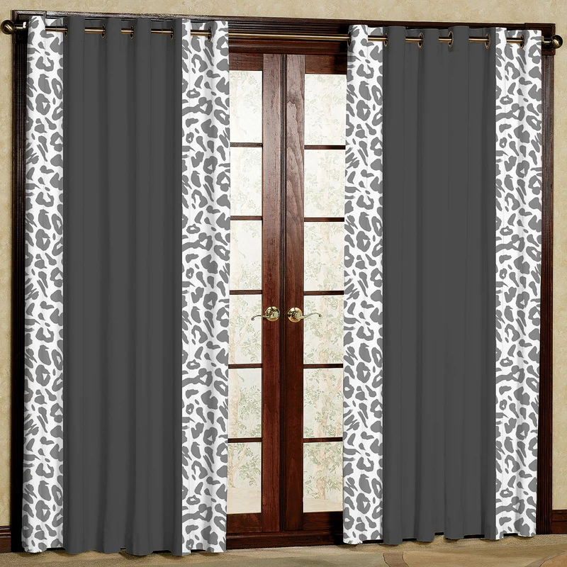 پرده مدل مخمل پانچی کد 4417T2 سایز 200x140 سانتی متر