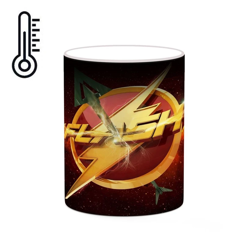 ماگ حرارتی کاکتی مدل فلش The Flash کد mgh40155