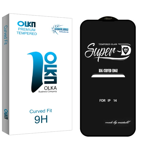 محافظ صفحه نمایش کولینگ مدل Olka SuperD مناسب برای گوشی موبایل اپل iPhone 14