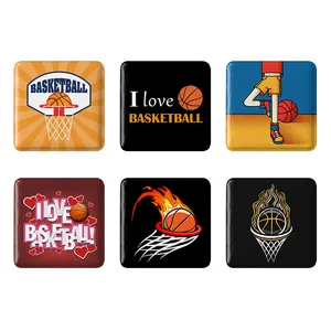 مگنت خندالو طرح بسکتبال Basketball کد 1705A مجموعه 6 عددی