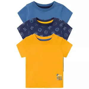 تی شرت آستین کوتاه نوزادی لوپیلو مدل ger733 مجموعه 3 عددی