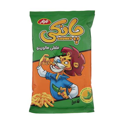 اسنک چانکی مزمز با طعم فلفلی هالوپینو - 90 گرم