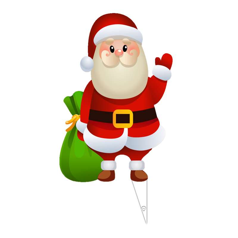 تاپر تولد مدل کریسمس طرح بابانوئل کد 01