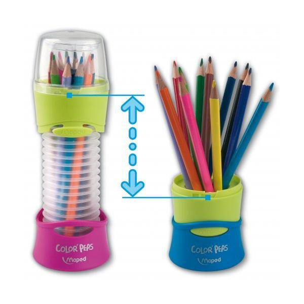 مداد رنگی 12 رنگ مپد مدل کالر پپس کد 683212