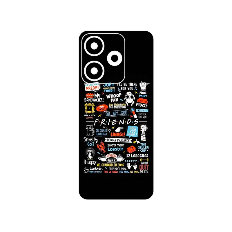 برچسب پوششی ماهوت مدل Friends 2 مناسب برای گوشی موبایل شیائومی Redmi 13x