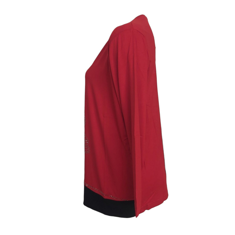 بلوز آستین بلند زنانه مدل 2663